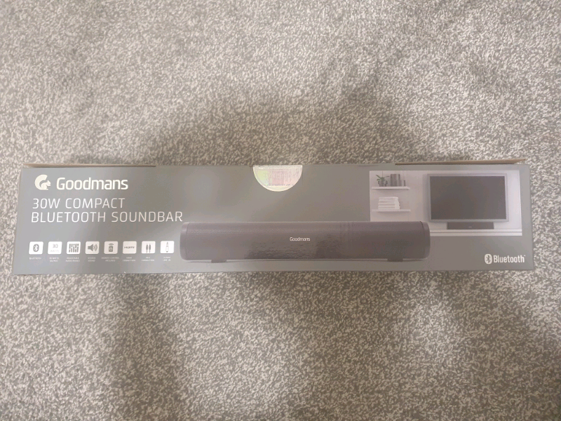 goodmans 30w soundbar